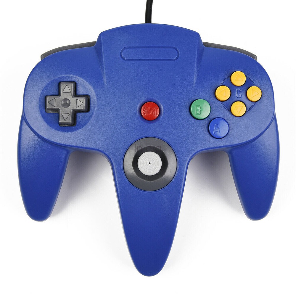 Classic N64 USB Wired Controller Gamepad Joystick For PC MAC Windows