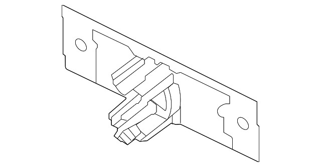 Genuine Nissan Parking Aid Sensor Housing 28533-6RC4A