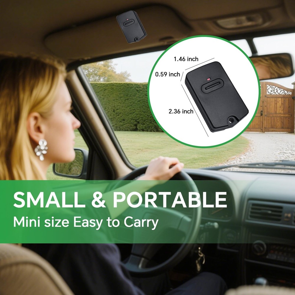 3 for Mighty Mule Gate Opener Remote,FM135 RB741 Gate Remote Control Compatib...