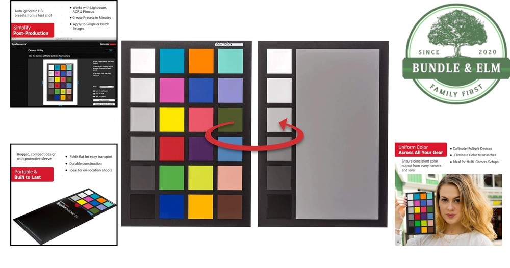 Color Target Chart for Consistent Color Across Multiple Camera Systems