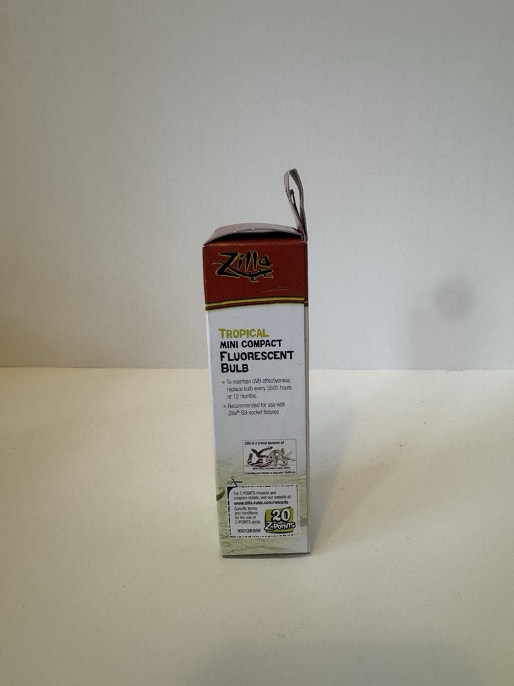 Zilla Mini Compact Fluorescent 2 Pack Desert and Tropical Bulbs