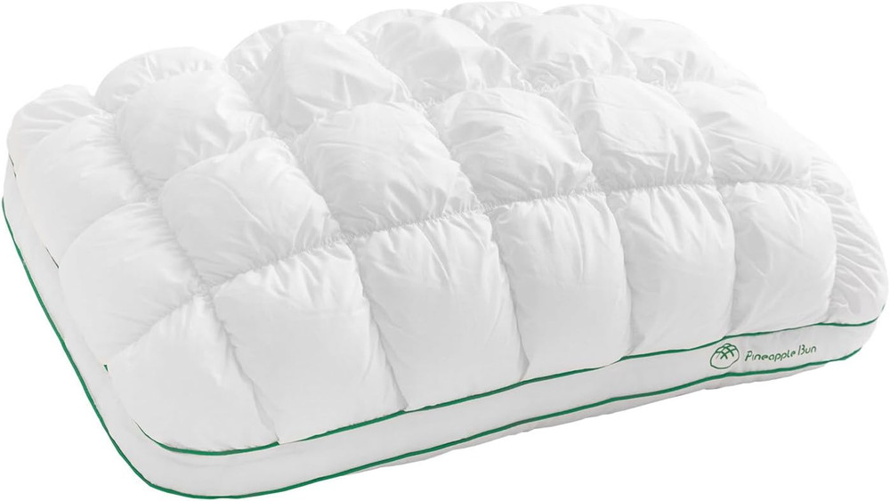 Fluffy Support Bed Pillow Queen Size, Super Soft Premium Down-Alternative Fillin