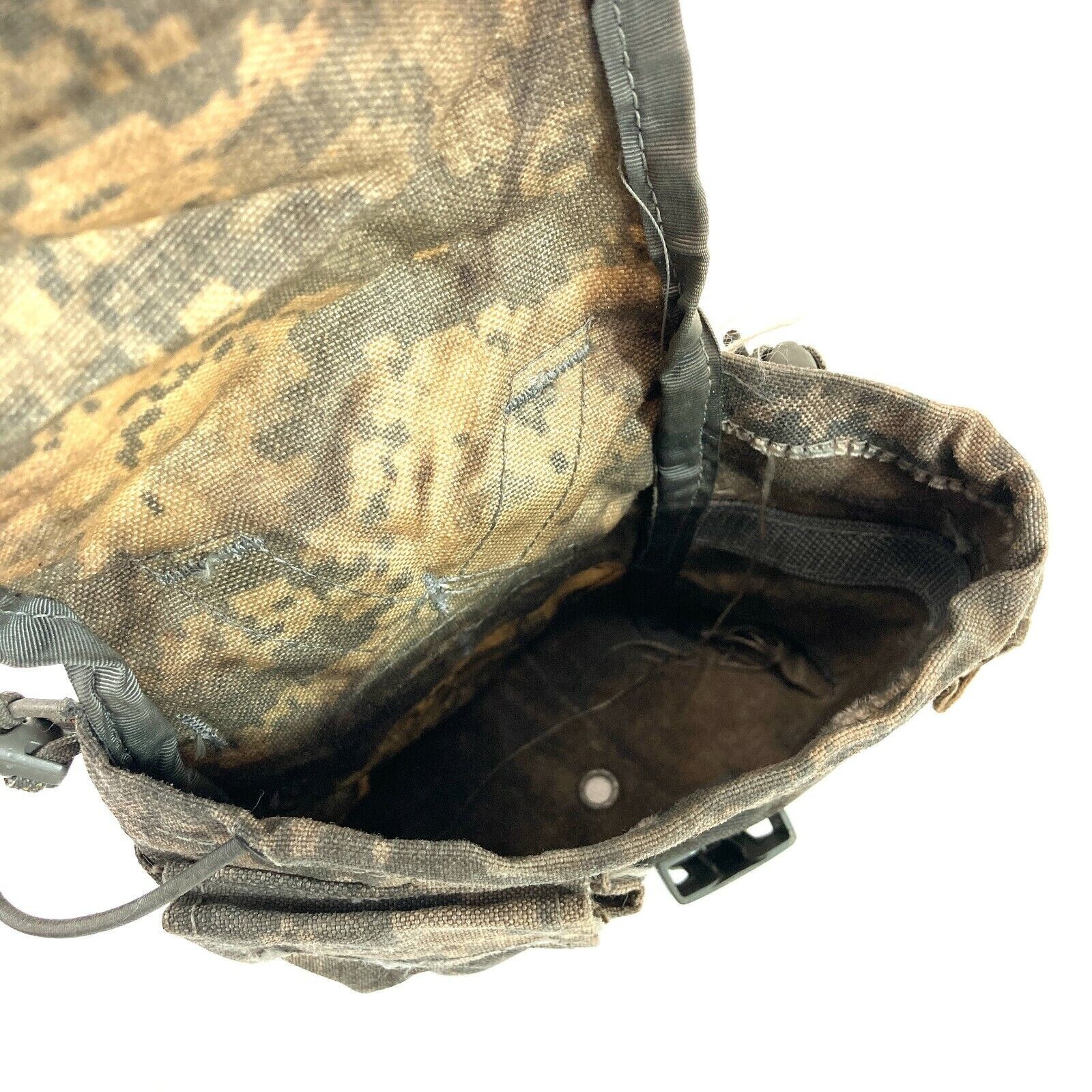 MOLLE II 1 QT Canteen / Utility Pouch ACU with OD Canteen VGC