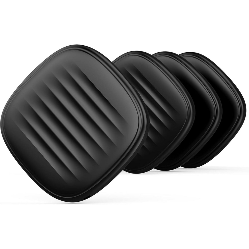 Air Tracker Tags-4 Pack: Bluetooth Tracker Work with Apple Find My (iOS only)...