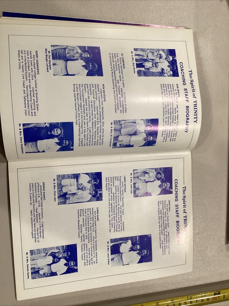 1979 Trinity v Crestview High School Football Program