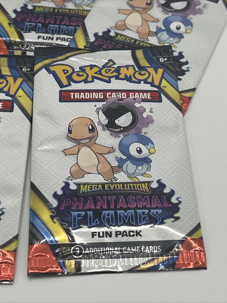 Lot 25 Pokemon Fun Mega Evolution Phantasmal Flames
