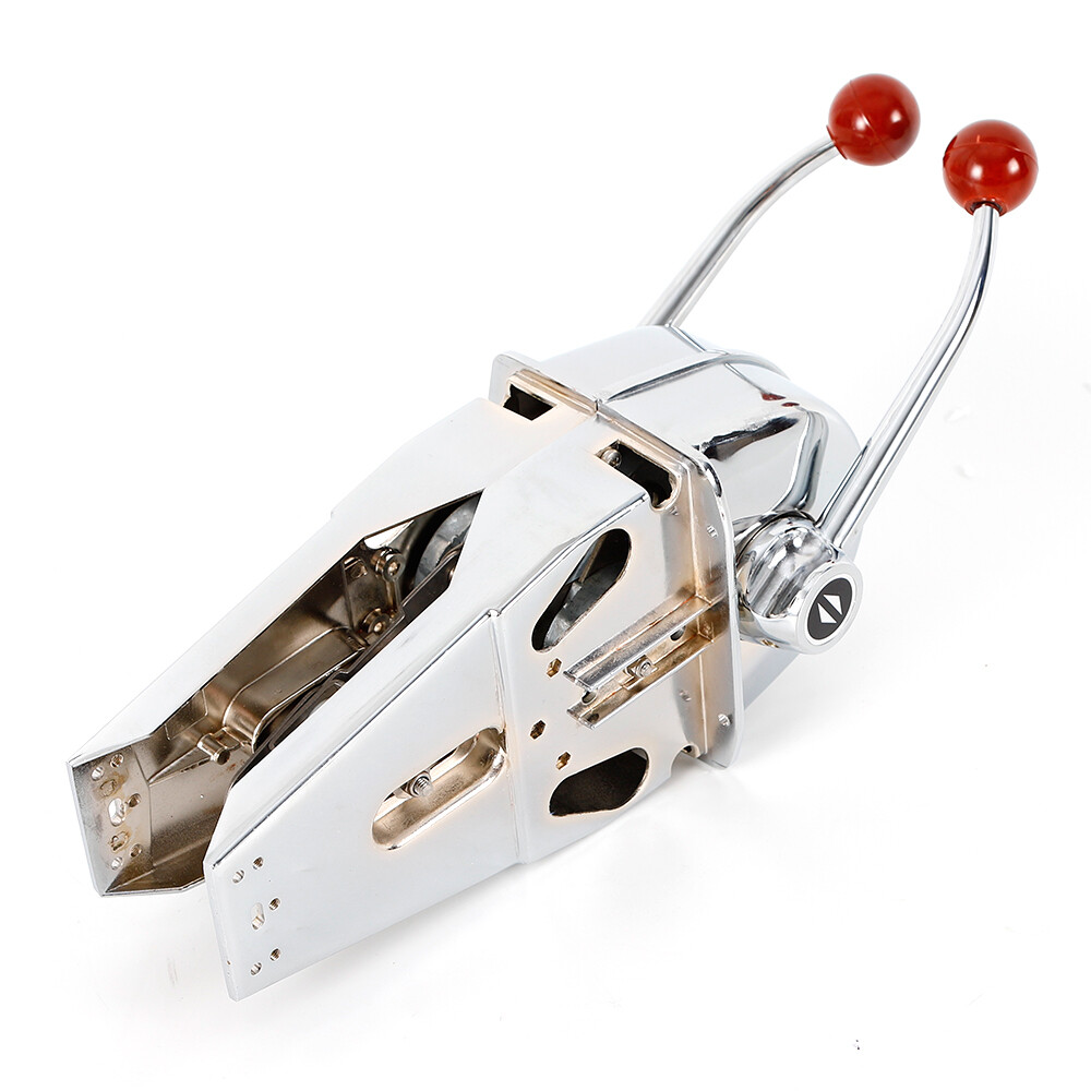 Dual Engine Top Mount Twin Lever Shift and Throttle Control Box for Boats US