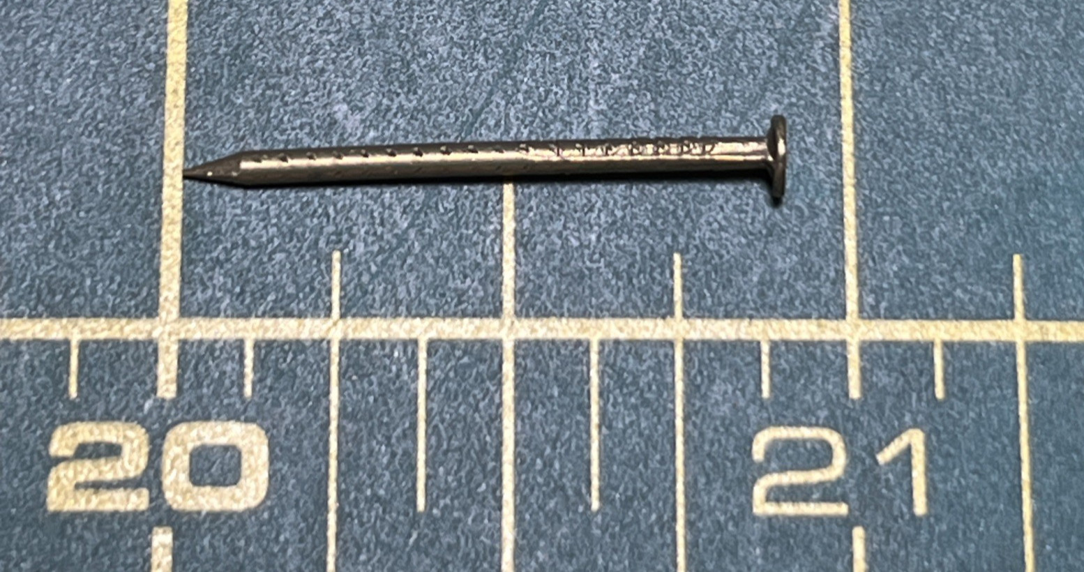 Vintage 100 Marine Grade Bronze Flathead Nails 7/8” Long