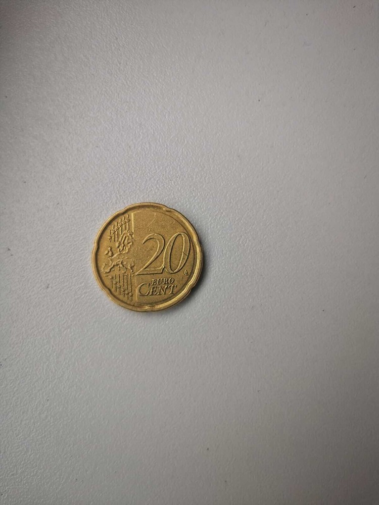20 EURO CENT BELGIUM ERROR 2008.