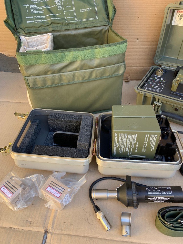 Battery powered heat gun kit/Malcom Co. 4920-01-531-1497