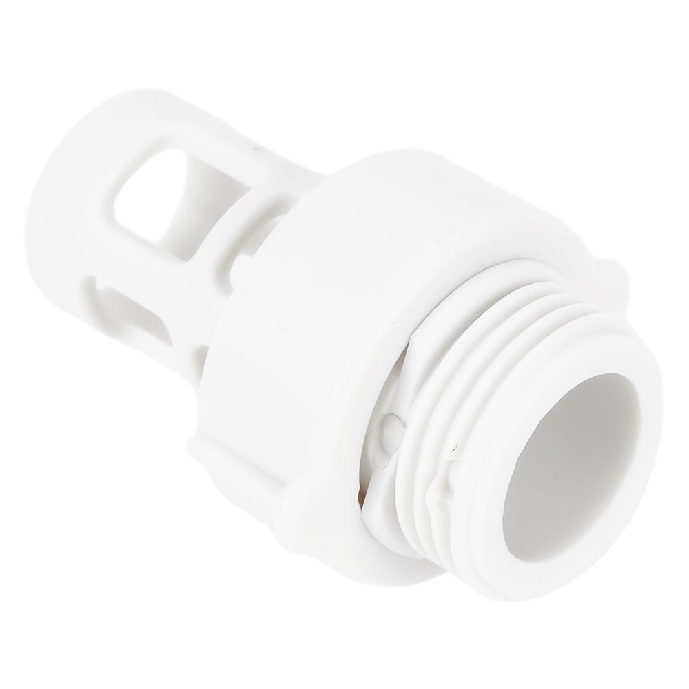 Replacement Adapter for Intex Round Pool Hose Drain Solid Plastic Construction