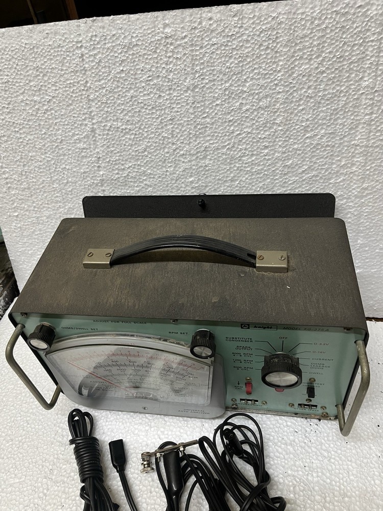 Vintage Knight Model KG-375 A Universal Auto Analyzer Untested