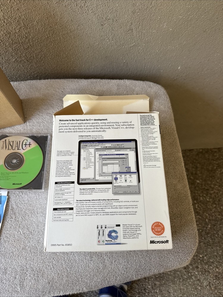 Microsoft Visual C++ Version 1.52 Power Tools for MS-DOS & Windows