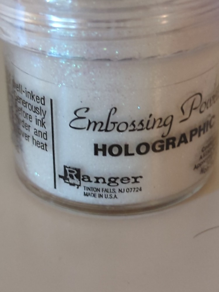 Ranger Embossing Powder, Holographic, NIP