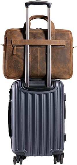 Leather briefcases Laptop Messenger Bags for Men and Women Best Office Bag