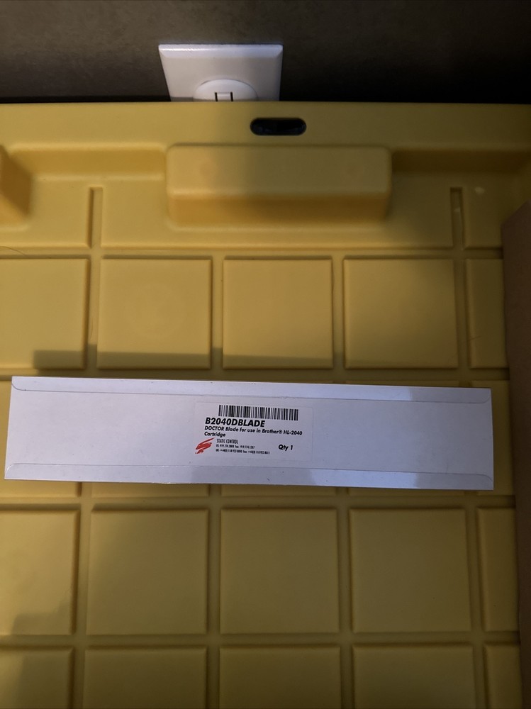 NEW Static Control B2040DBLADE Replacement Doctor Blade For Use Brother HL-2040