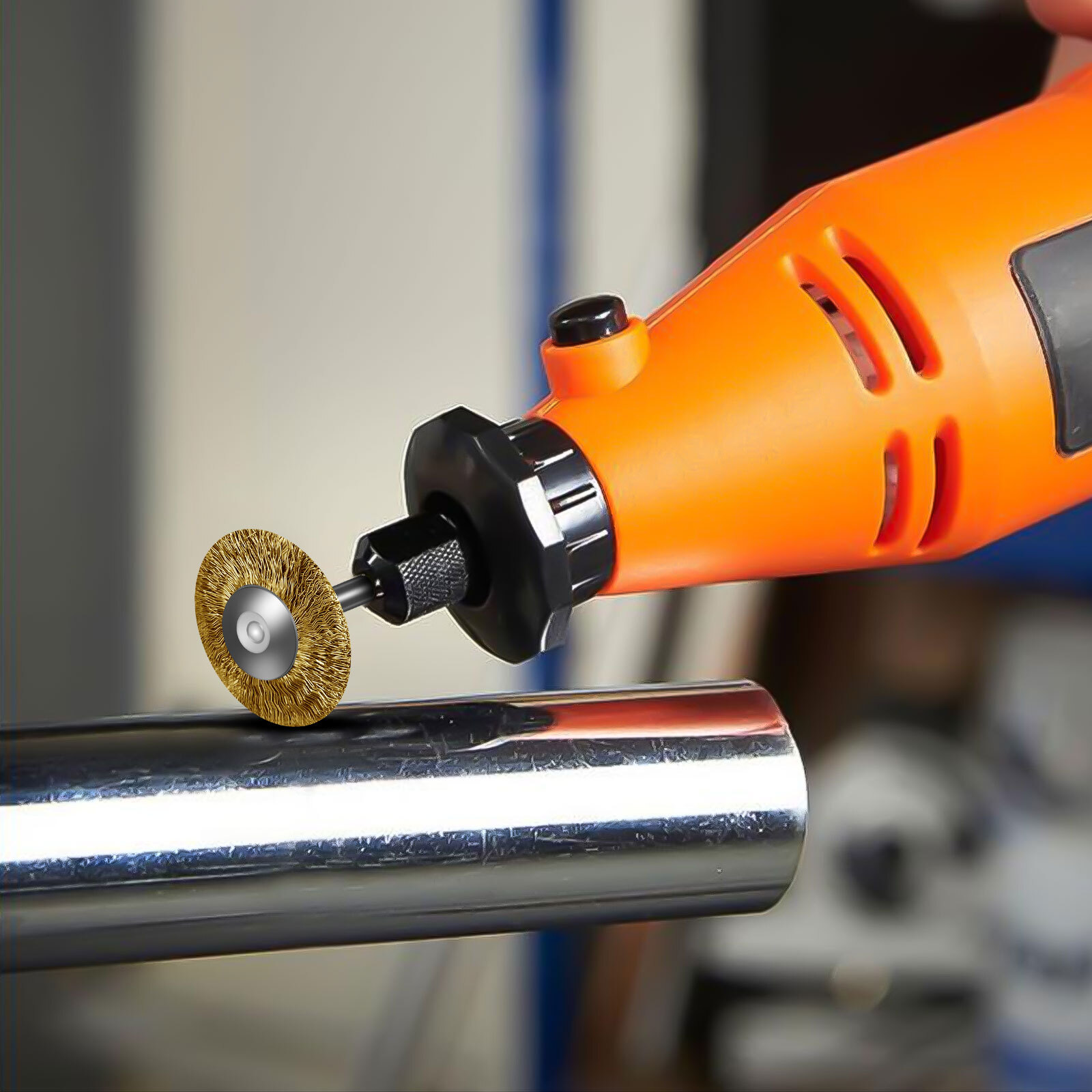 75PCS Buffing Wheels Wire Brush Polishing Kit for Dremel Rotary Tool Die Grinder