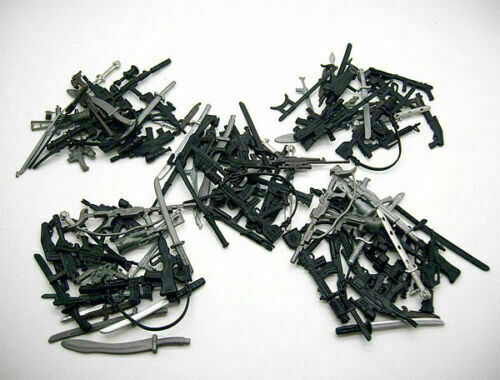 40PCS/LOT WEAPON  ACCESSORIES suit  for 3.75" Gi Joe Cobra Action Figures New