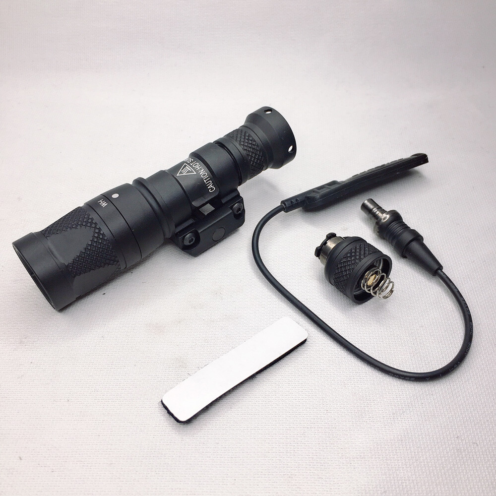 M300V Tactical Light White LED Light Switch Constant Strobe Flashlight