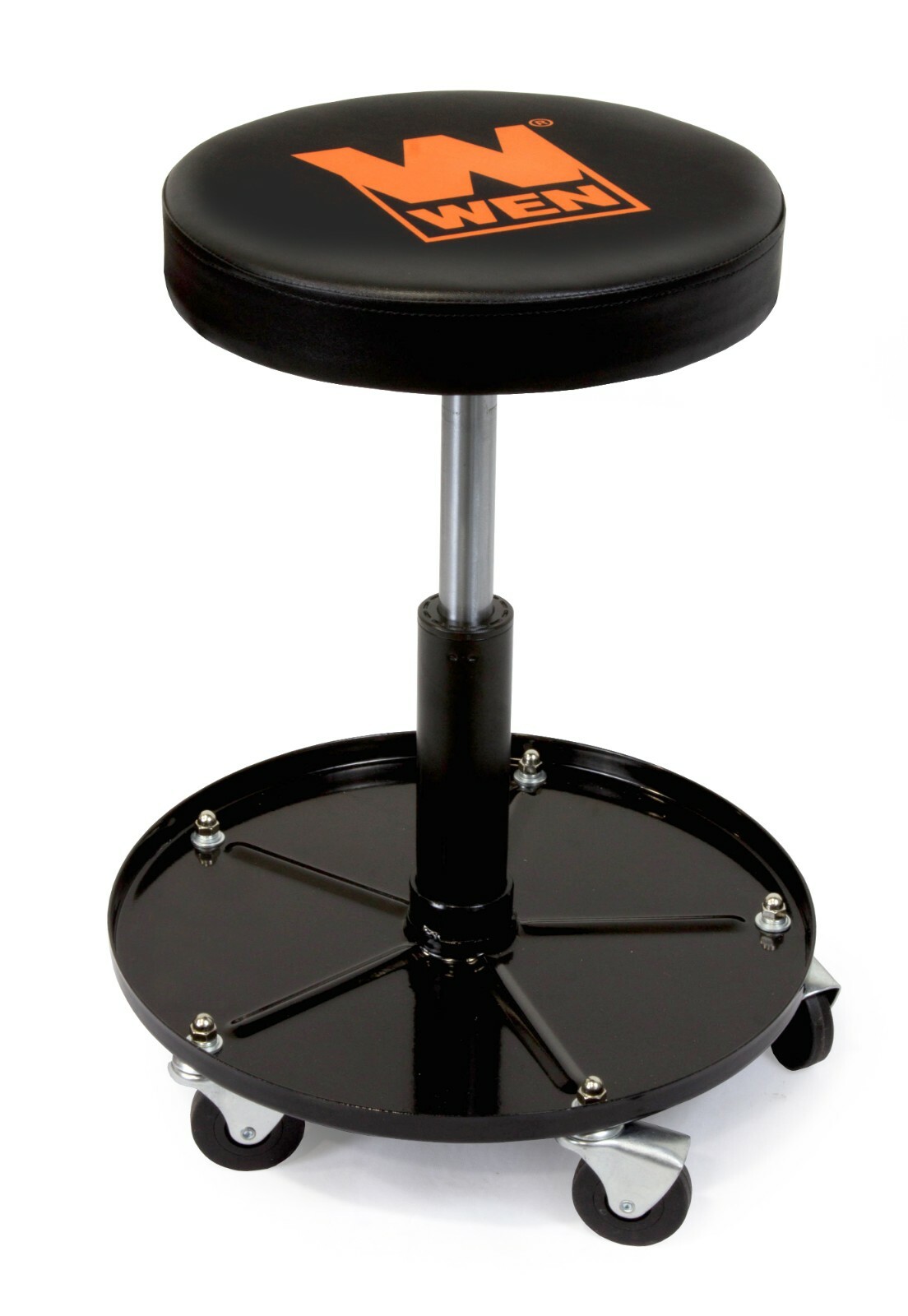WEN 73012T 300-Pound Capacity Pneumatic Rolling Mechanic Stool