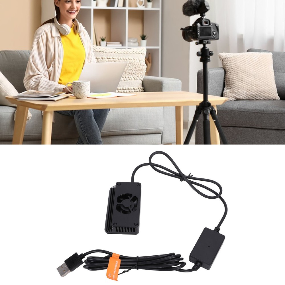 Camera Cooling Fan Live Streaming Video Recording