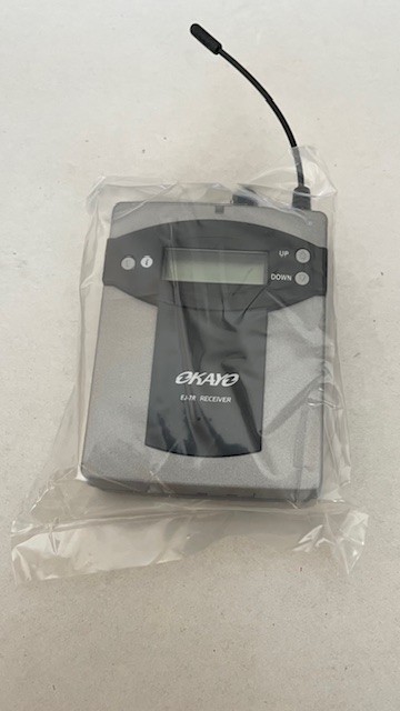 OKAYO EJ-7R Wireless Language Interpretation System Receiver – NEW