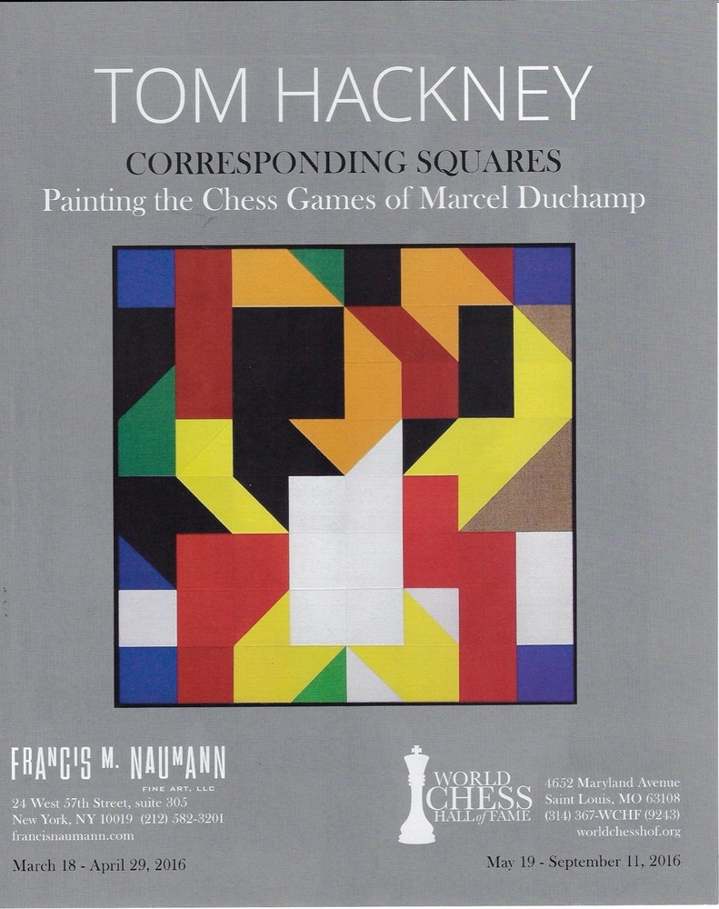 2016 TOM HACKNEY Art Gallery Exhibit Ad