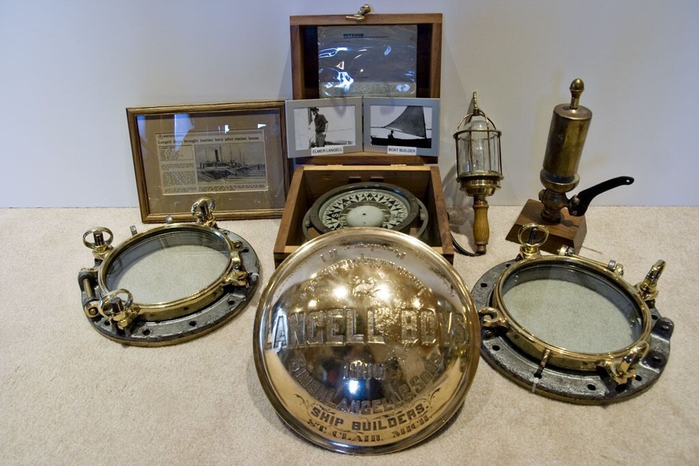 GREAT LAKES SHIPWRECK ARTIFACTS LANGELL BOYS