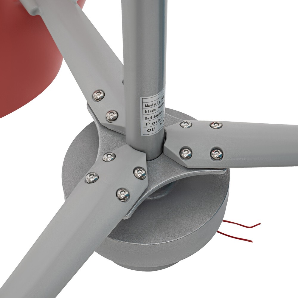 3-Blade Wind Turbine Generator Vertical Wind Power Device w/ Controller 12V 400W