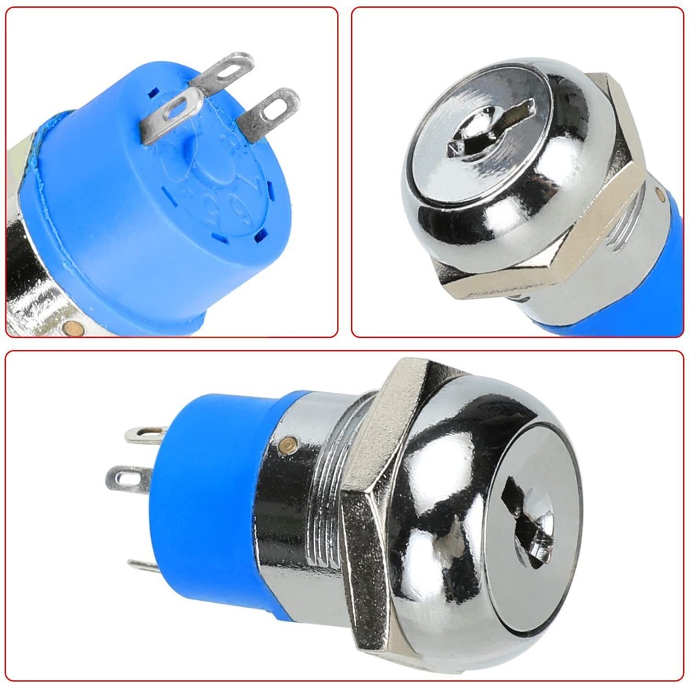 2pc Mobility Scooter Spare Start On/off Ignition Switch FOR PRIDE Practic 2 Keys