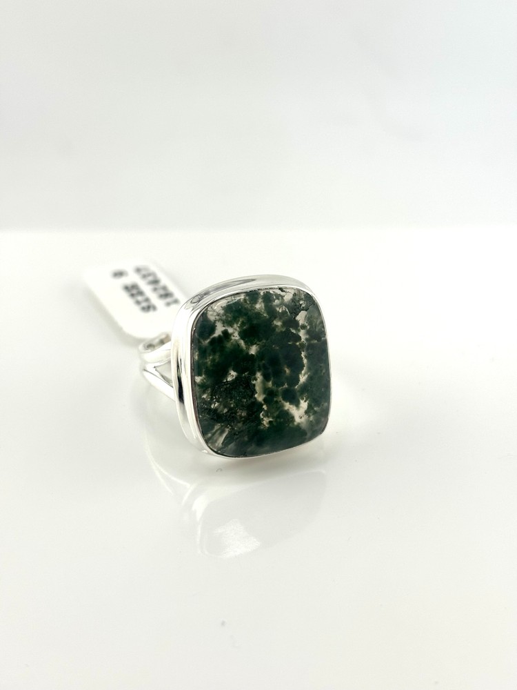 Rainforest Jasper Ring