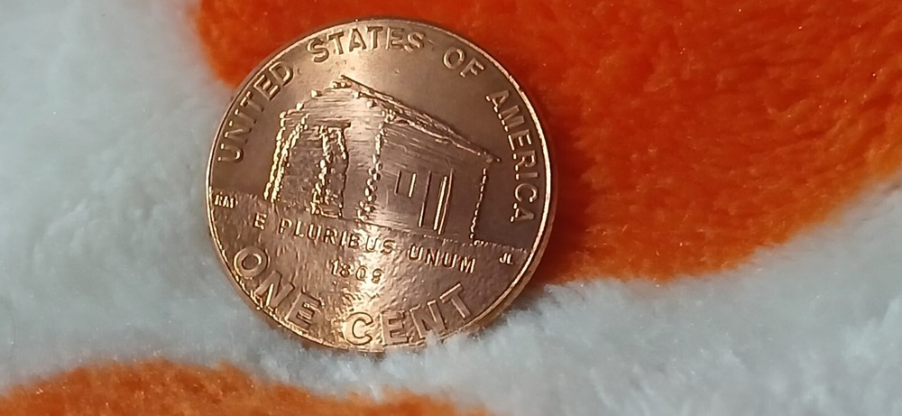 2009 Mint D Lincoln Log Cabin Color Error Penny