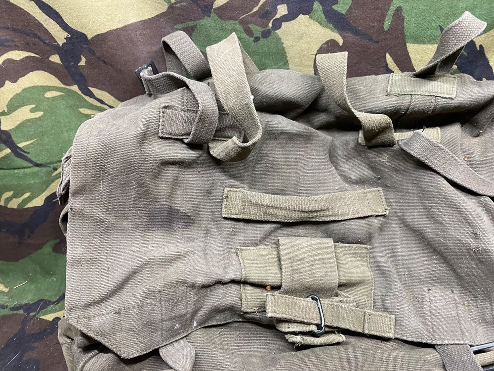 Original British Army 58 Pattern Webbing Back Pack