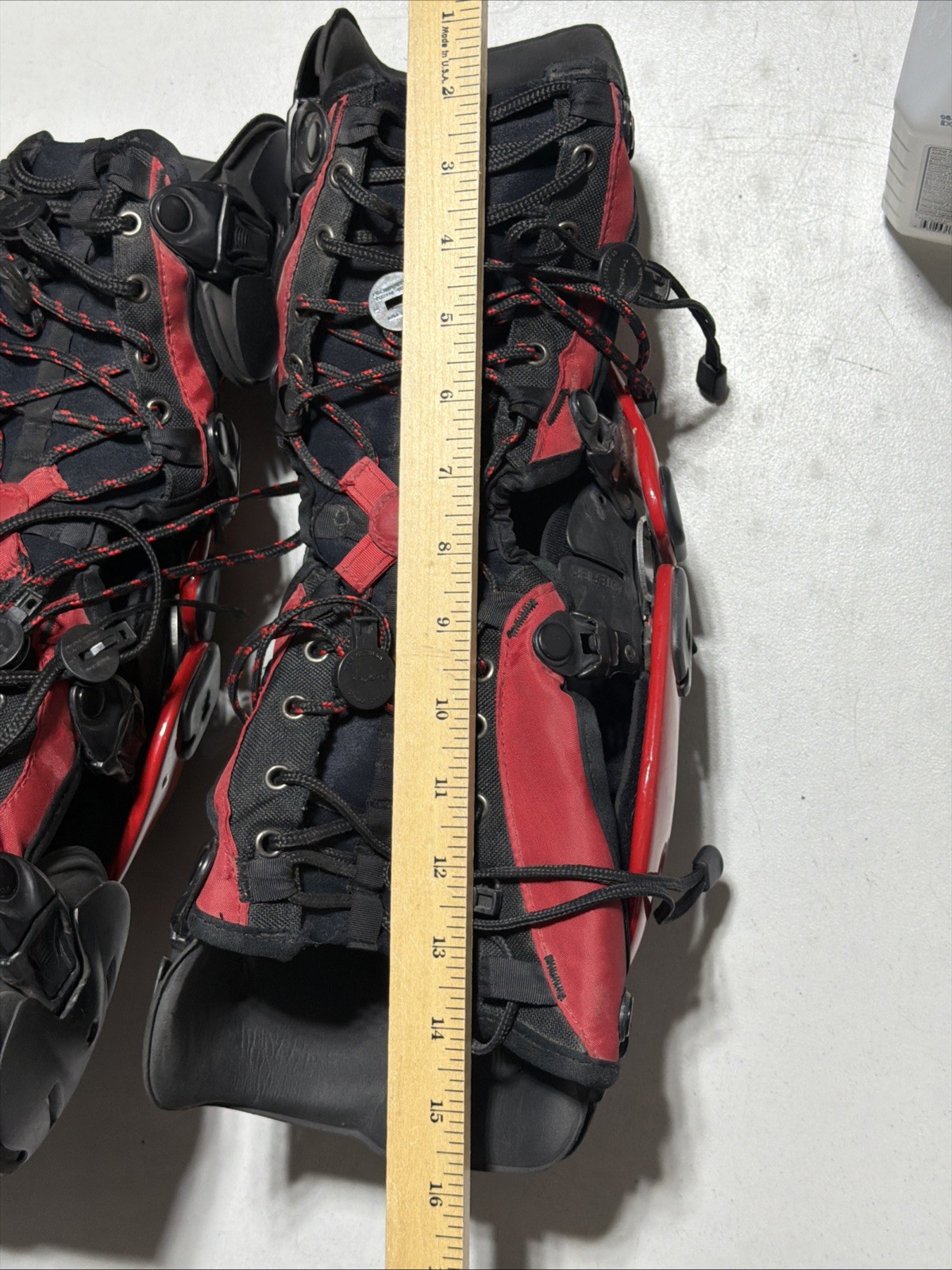 Asterisk Cell Motocross Knee Braces - Pair (Red/Black) - Mens Small Read