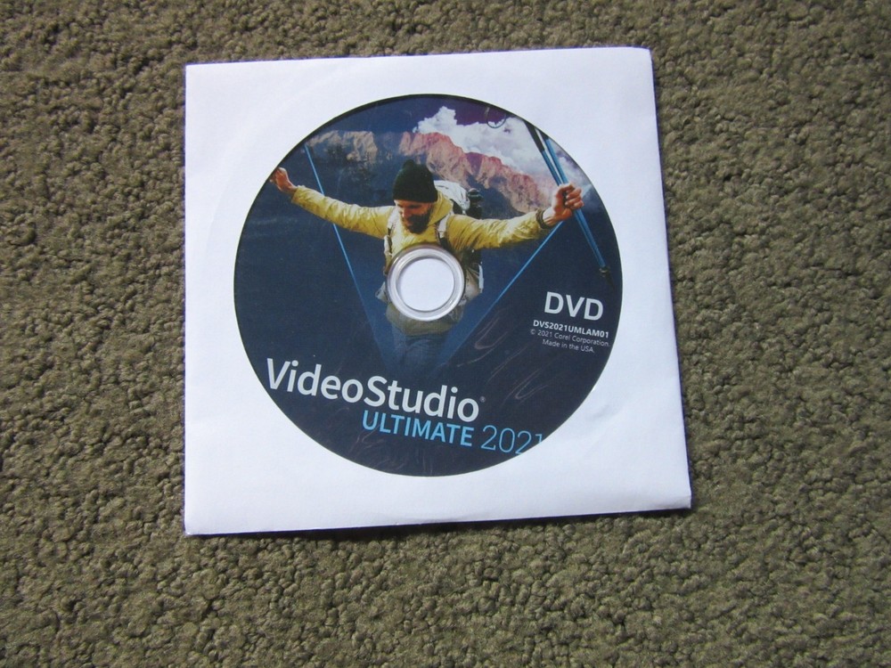 Corel Videostudio 2021 Ultimate DVD Software (Disc Only)