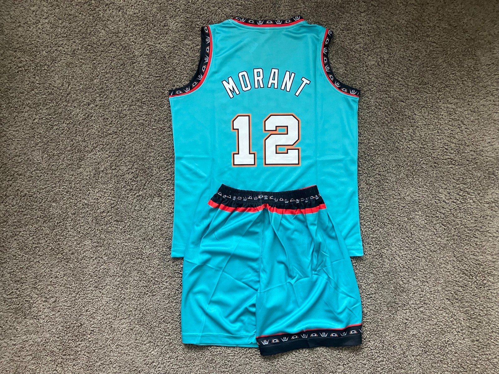Youth Ja Morant High-Quality Jersey Shorts Grizzlies Basketball 2T thru 14-16