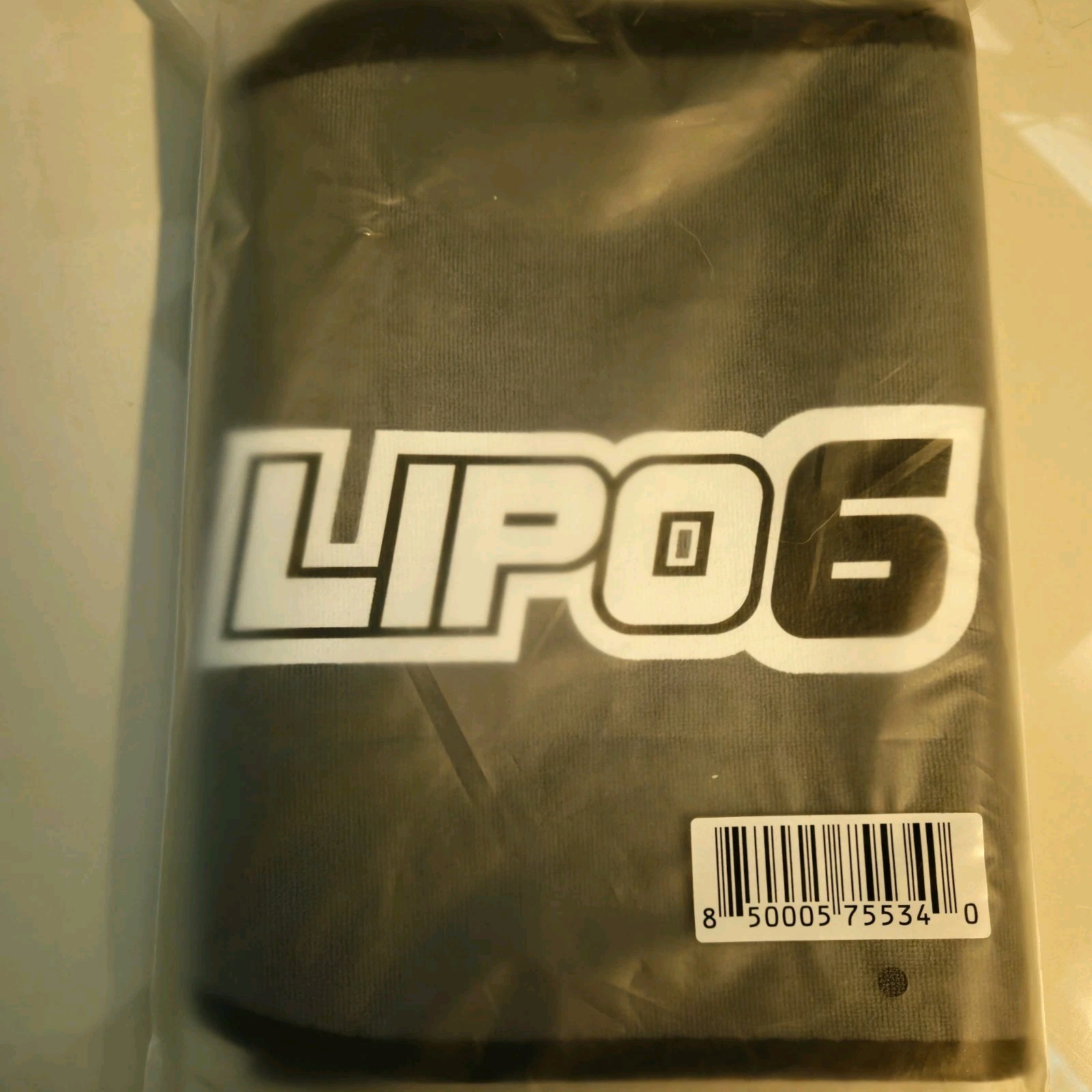 Lipo 6 Waist Trimmers  Gray With Black Trim One Size .. New In Bag