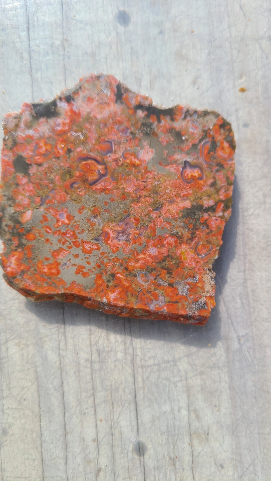 Rose Garden Agate Slab