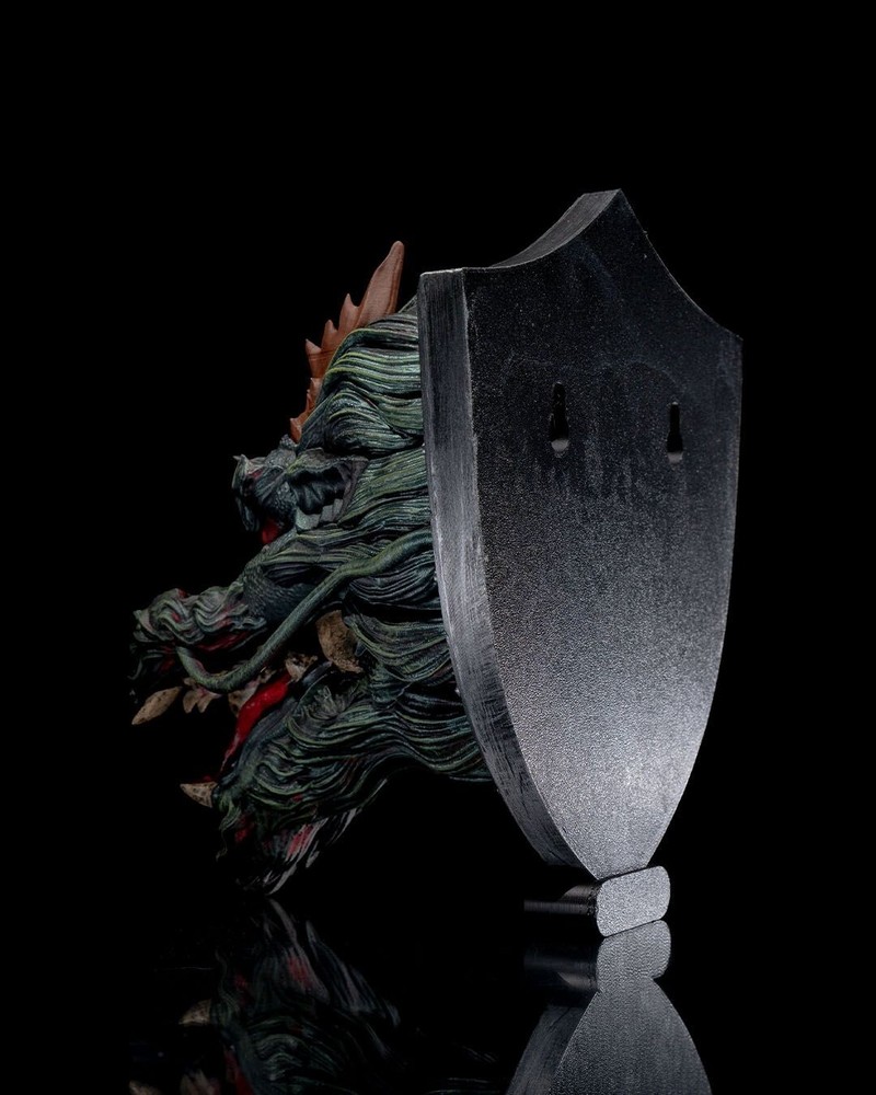 Eastern Dragon Trophy Wallmount - 3D Printed