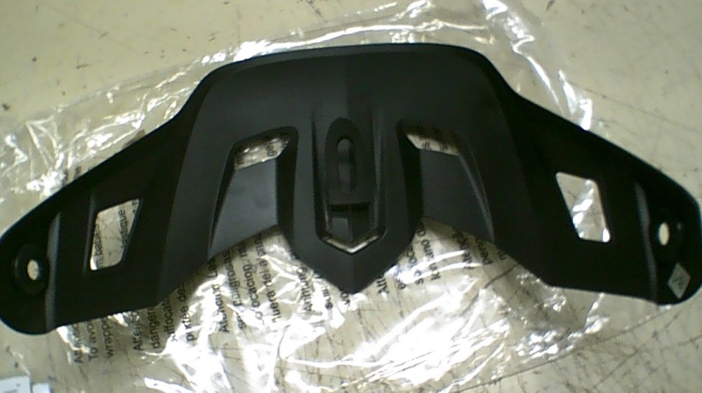 FOX RACING HELMET REPLACEMENT VISOR PEAK - V2 MX19 - MATTE BLACK