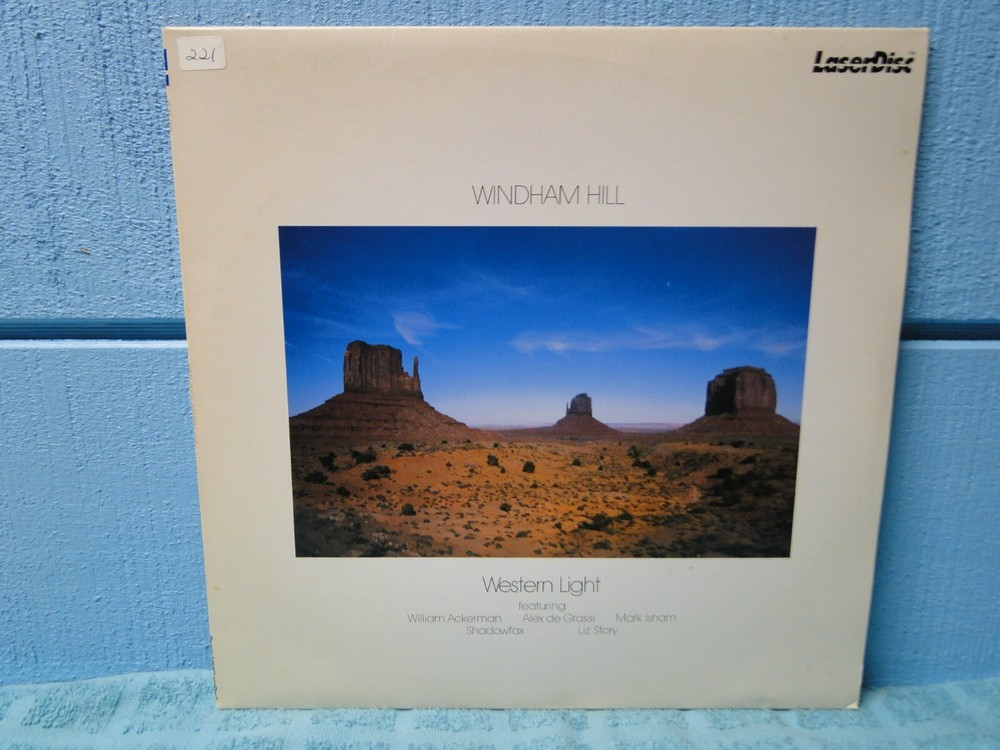 Windham Hill Western Light Laserdisc -EXTRA LDs SHIP FREE