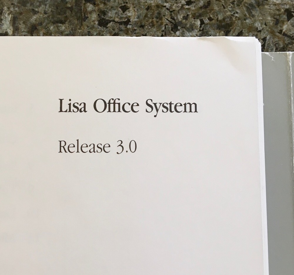 Apple Lisa Software - Some Still Shrink Wrapped