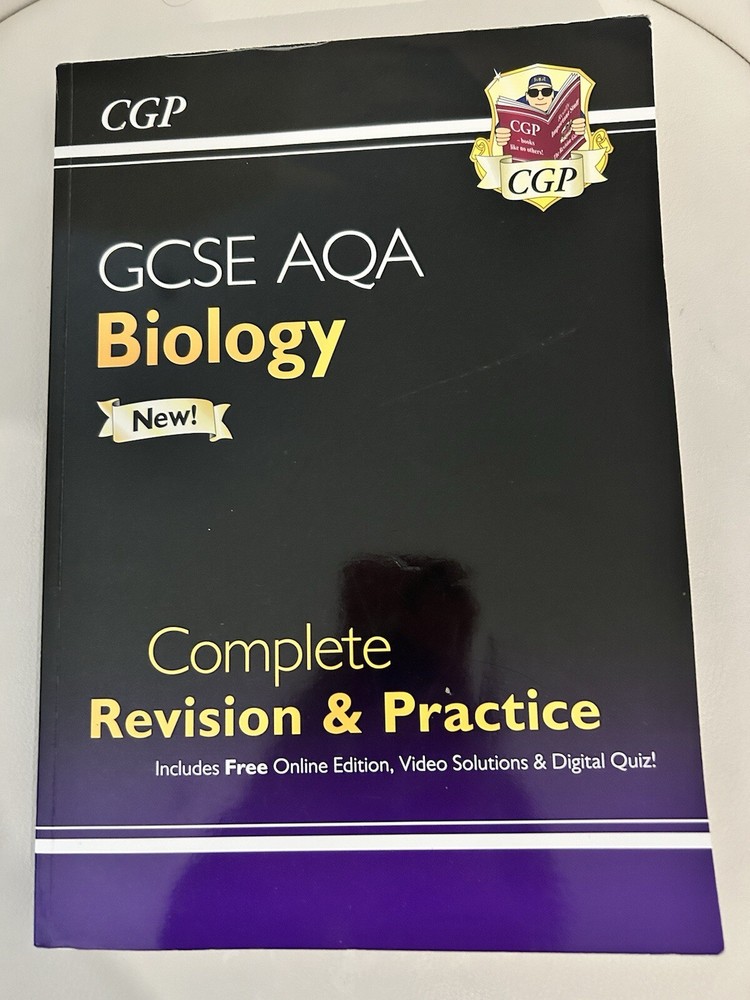 CGP GCSE AQA Biology complete Revision and practice