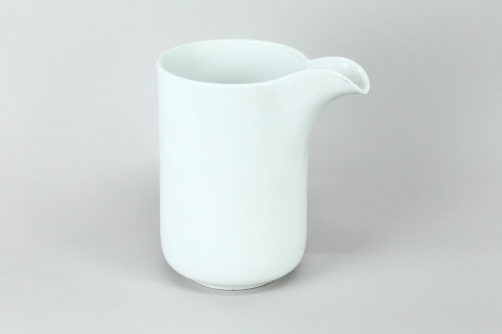 Large Late 19th C. Reed & Barton Silver Plated Water Pitcher with Ceramic Insert