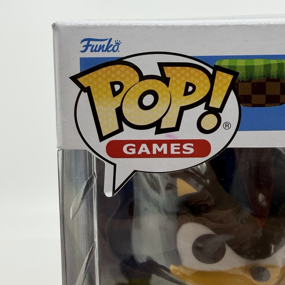Funko Pop! Sonic The Hedgehog Flocked Shadow & Amy 2-Pack Target Con Exclusive