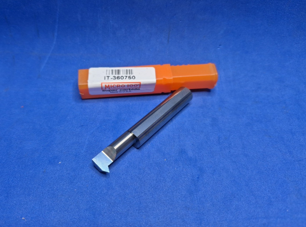 Micro 100 IT-360750 Solid Carbide Internal Threading Tool