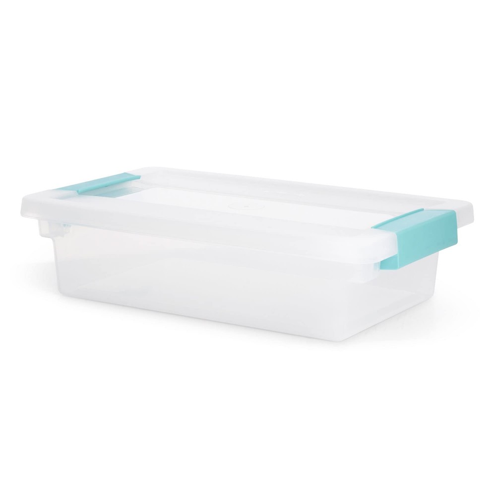 STERILITE Regular Clip Box Small, Blue