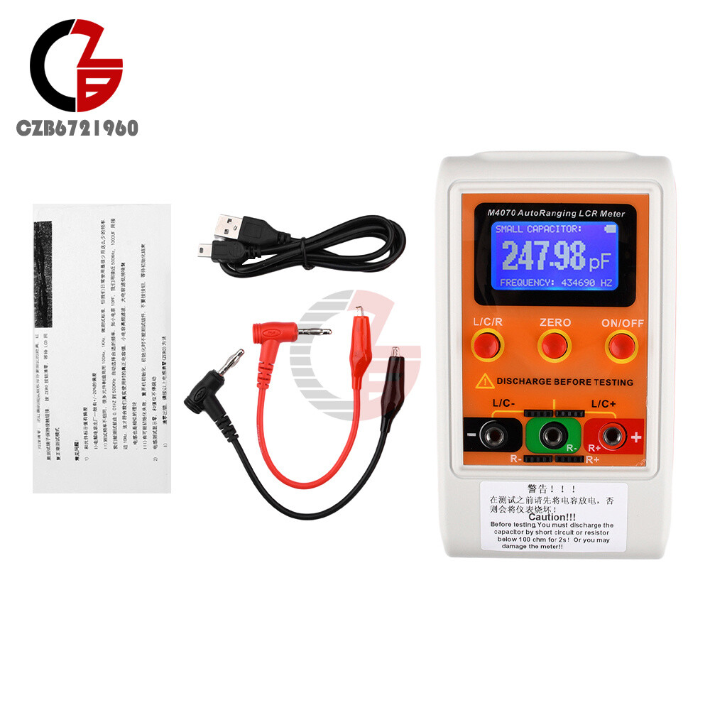 High accuracy Auto Ranging LCR Meter Capacitance Inductance Resistance Tester