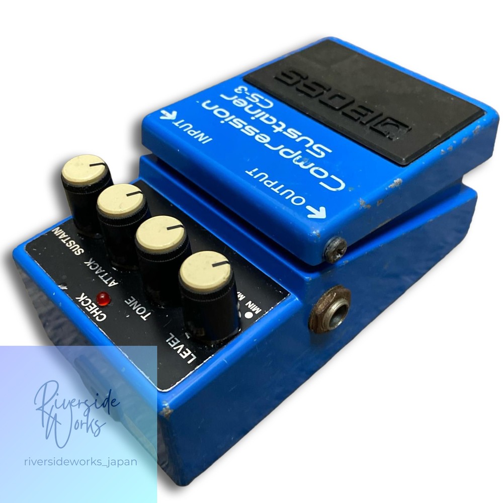 Used BOSS CS-3 Compression Sustainer Effects Pedal