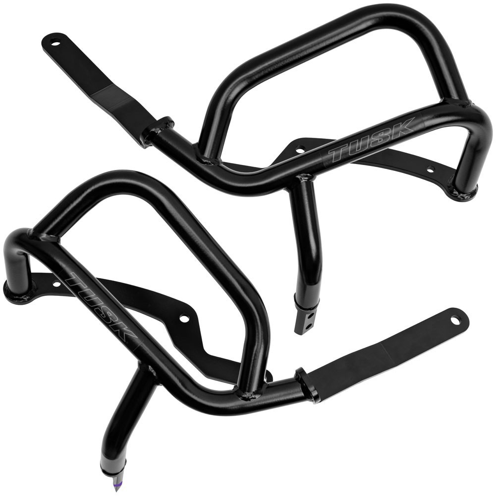 Tusk Crash Bars - Engine Guards Black for Honda CRF 300L Rally 2021-2024